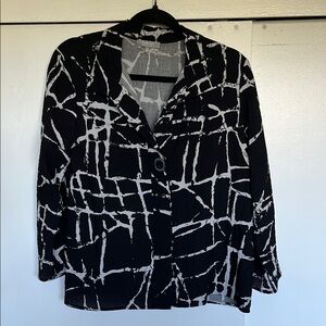 Habitat Abstract Crackle Swing Shirt